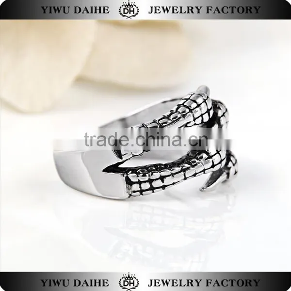 Hot Sale Fashion Stainless Steel Claw Ring Jewellry Wholesale
