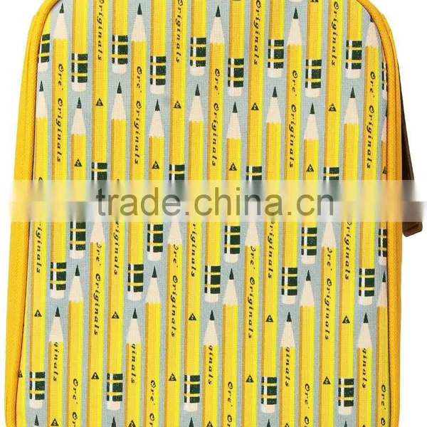 China Wholesale Funny Kids Lunch Canvas Tote Bag, Pencil photo-2