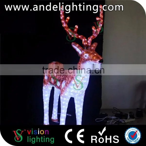 Outdoor Winter Motif Sculpture Light Led Snowman Light photo-6