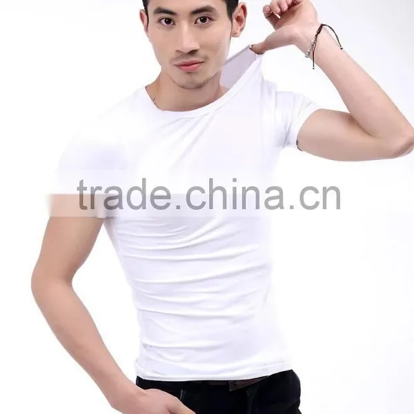 Chinese Factory Bulk Plain White T-shirts Cheap Plain White T-shirts photo-4