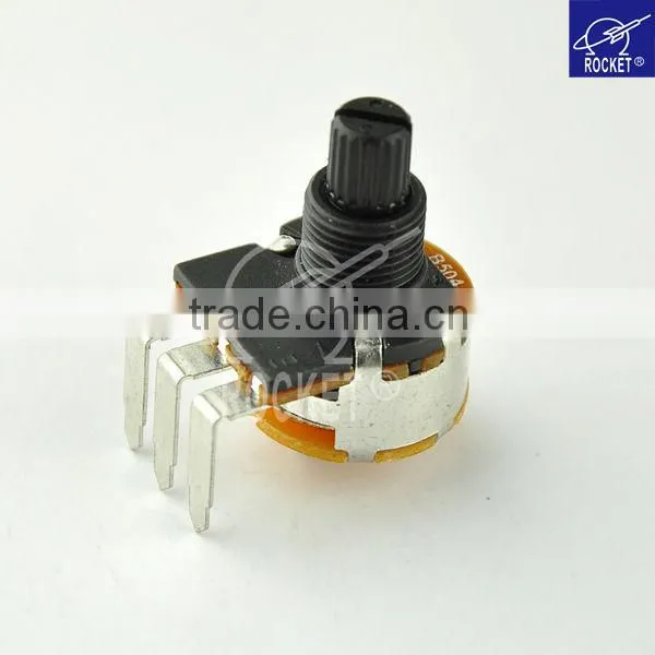 potentiometer push push switch