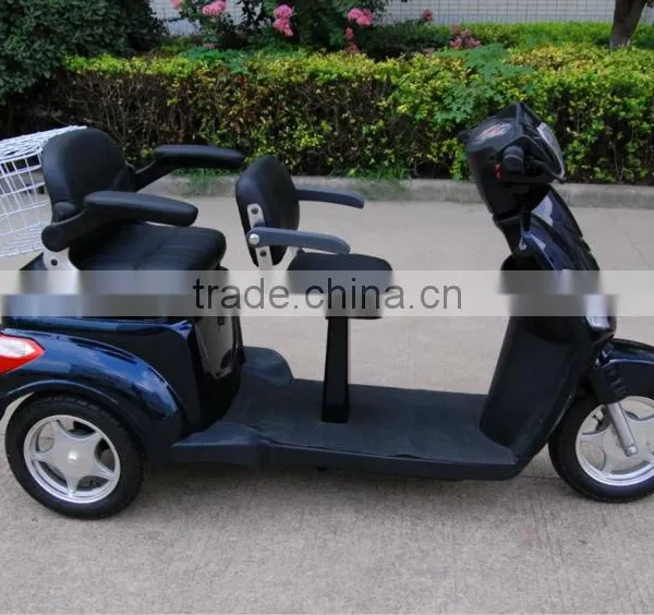 Two Chairs Old Mobility Scooter Electric Tricycle photo-5