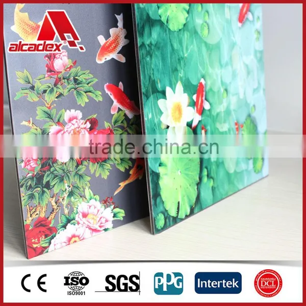 UV Printing Material Aluminium Plastic Composite Sheet