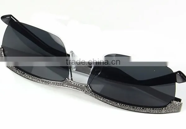 New Style Alloy Polarized Sunglasses Man Custom Logo by Laser photo-4