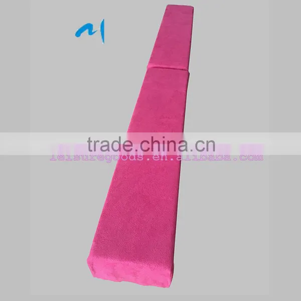 Hot Pink Folding Gymnastics Balance Beam