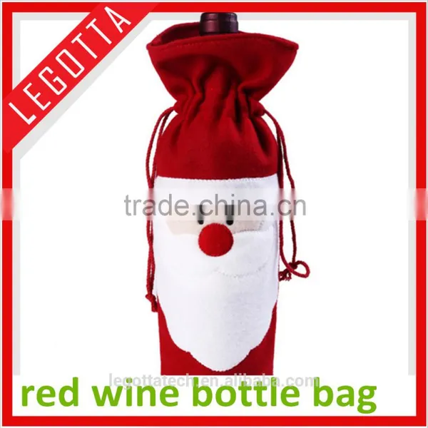 Wholesale High Quality Super Cheap Christmas Gift Wine Bottle Bags photo-4