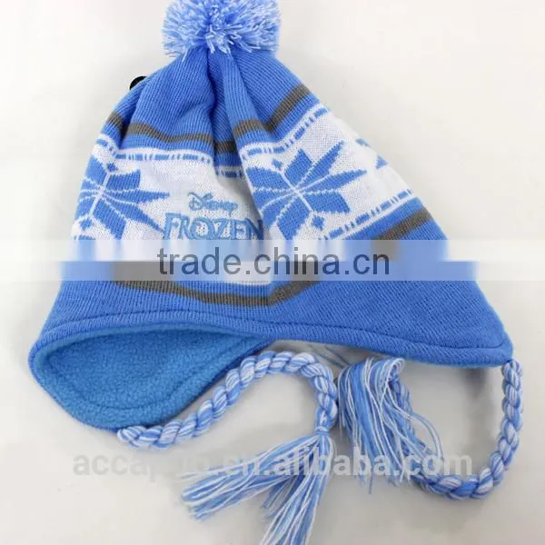 Pom Pom Knitted Women Warm Beanie Hat photo-4