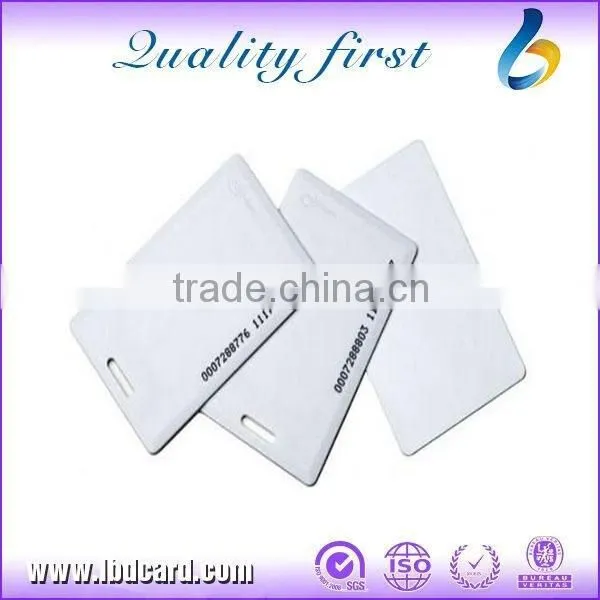Manufactured ISO 11784/11785 LF EM4200 Blank Access Control Cards Chip Cards photo-4