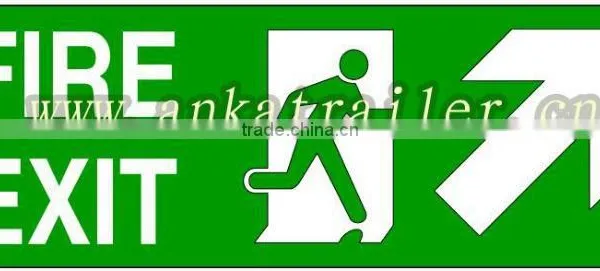 Exit Fire Safety Signs