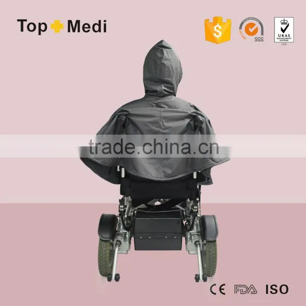 Topmedi New Design of Waterproof Raincoats Hot Sale Elderly Care Products Wheelchair Capes for Disabled Users photo-4