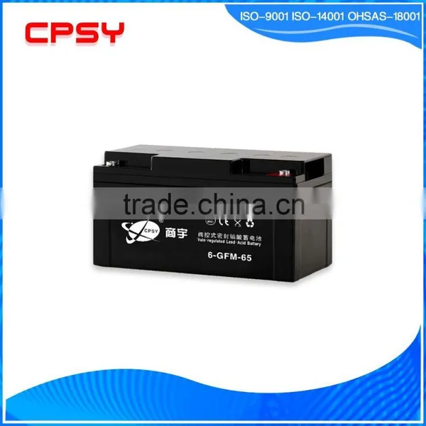 Maintenance Free Deep Cycle Valve Regulated Lead Acid Battery 12V 24Ah for Ups photo-3