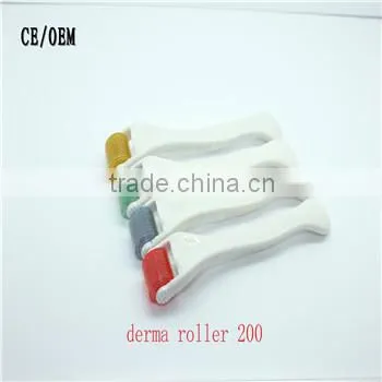 200 needles derma roller with replacable tips for skin/ scar removal