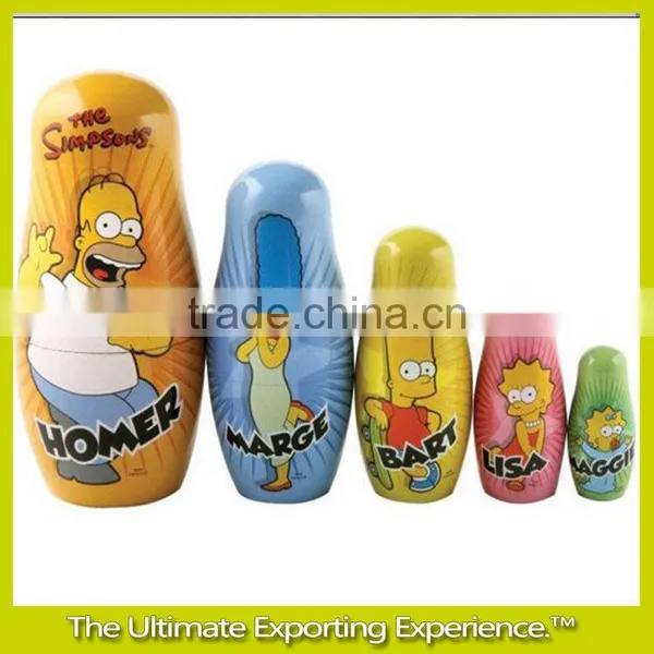 Custom Russian Wooden Doll Set photo-4
