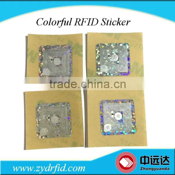 Custom 14.5*14.5mm Double Layer Antenna ISO 15693 I Code Slix Small NFC Sticker photo-4