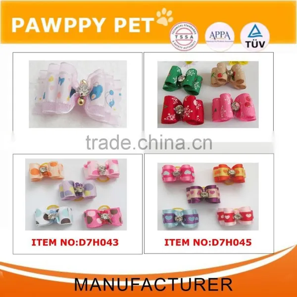 Wholesale Bows Small Moq Mixed Colors Styles Simple Daily Dog Bows photo-4