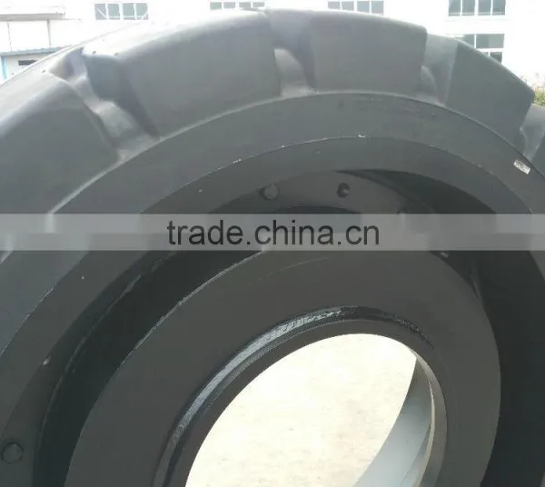 Solid Tire for Reach Stackers Container Forklift Truck Tire 18.00-25 photo-5