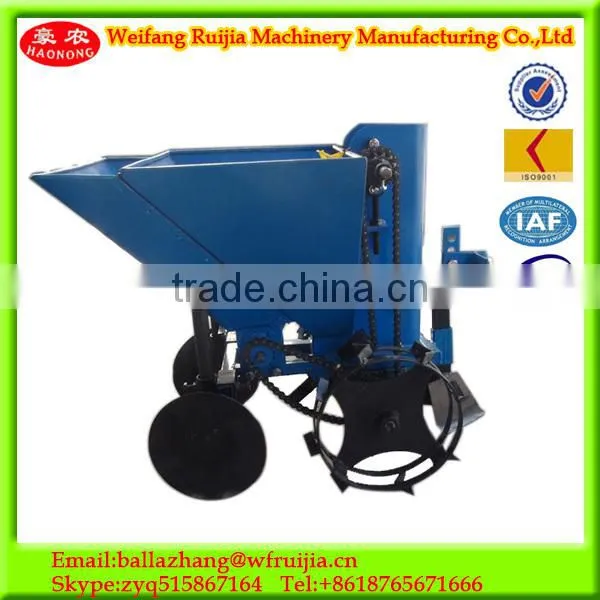 New Design Farm Machinery Fertilizer and Planting Potato Seeder Machine Used Two Wheel Diesel Engine Mini Walking Tractor photo-3