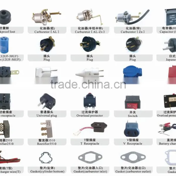 Spare Parts 650w Et950 Et650 Small Portable Gasoline Generator photo-3