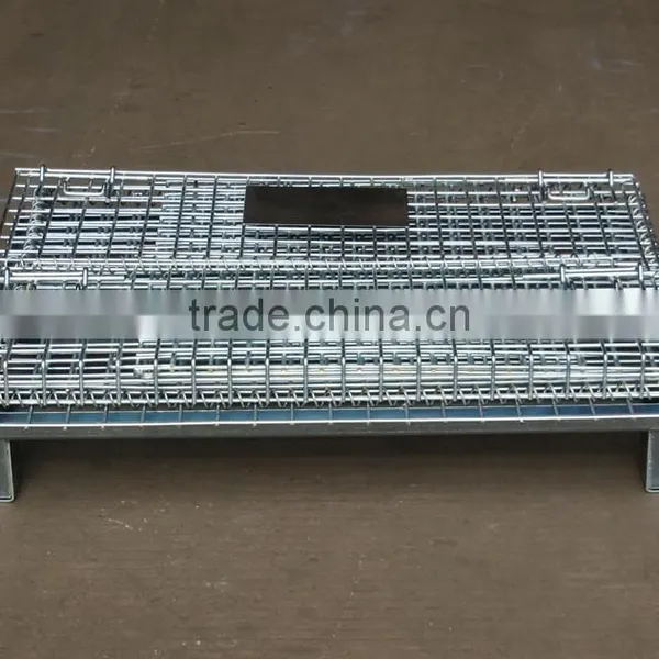 Heavy Duty Wire Mesh Storage Cage for Warehouse photo-4