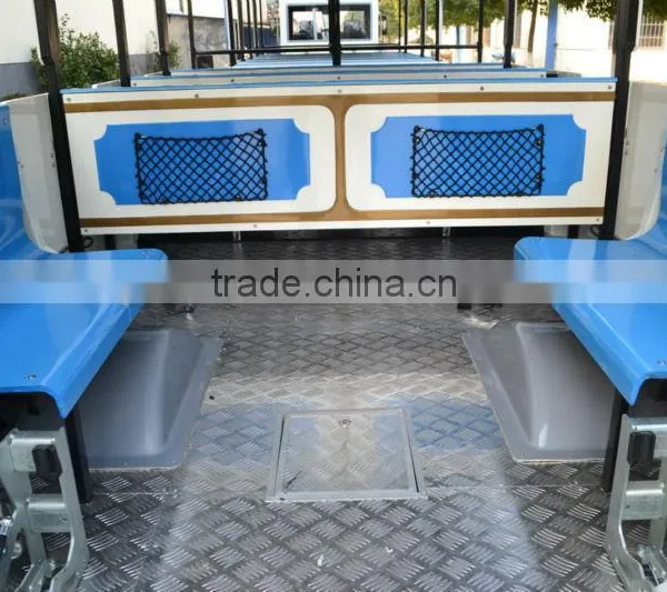 Suzhou Diesel Power Sightseeing Amusement Park Tourist Train Set photo-3