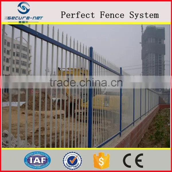 Powder Coated Wrough Steel Tube Fence Panel photo-2