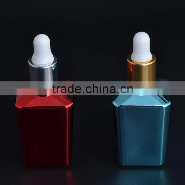 15ml UV Gel Colored Essential Oil Bottle Glass Dropper Bottle With Child Proof and Tamper Evident Cap for e Liquid photo-3