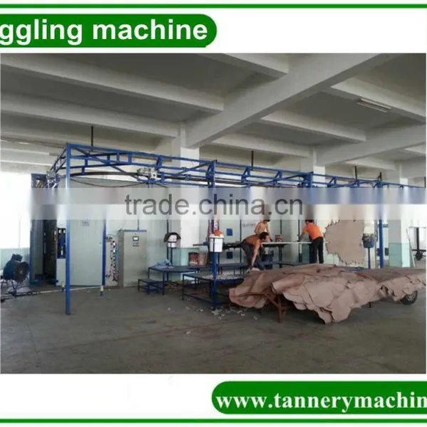 Tannery Machine China 3500x3000mm100 Frames Auto Rotary Toggling Machine photo-6
