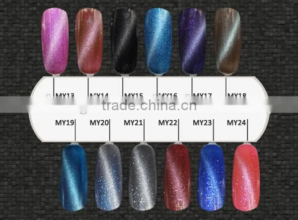 36color Cateye Gel Polish Magnetic Nail Gel photo-2