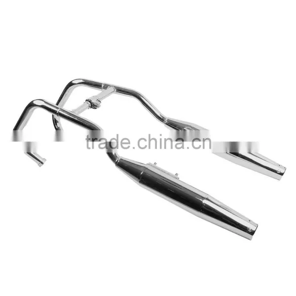Chrome Two Side Exhaust Muffler for Honda CMX250 Rebel 250 1985-2014 86 96 06 08 photo-4