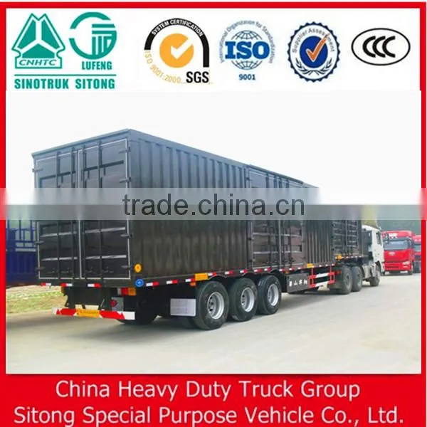 60T Enclosed Curtain Side Trailers for Online Shopping photo-3