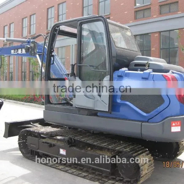 CE 8ton 4wd Mini Crawler Excavator With CE Certification