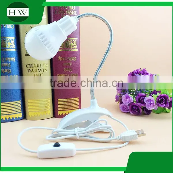 Flexible Target Adjustable Plastic Mini Usb Charging Charge Foldable Collapsible Folding Led Clamp Clip Work Reading Book Light photo-3