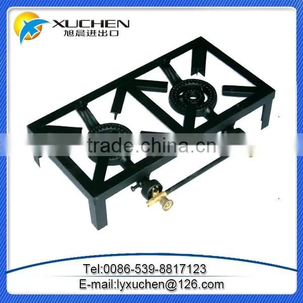 China Gas Stove Manufacturer Top Quality 2 Burner Cast Iron Gas Cooker With Wholesale Price photo-3