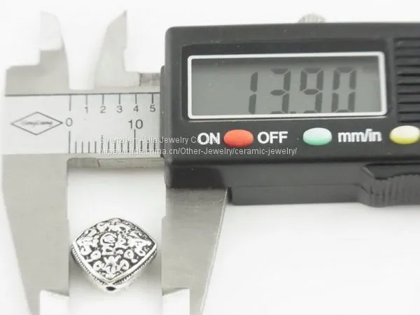 Silver Spacer Beads DIY Beads For Jewelry Making Bracelet photo-3
