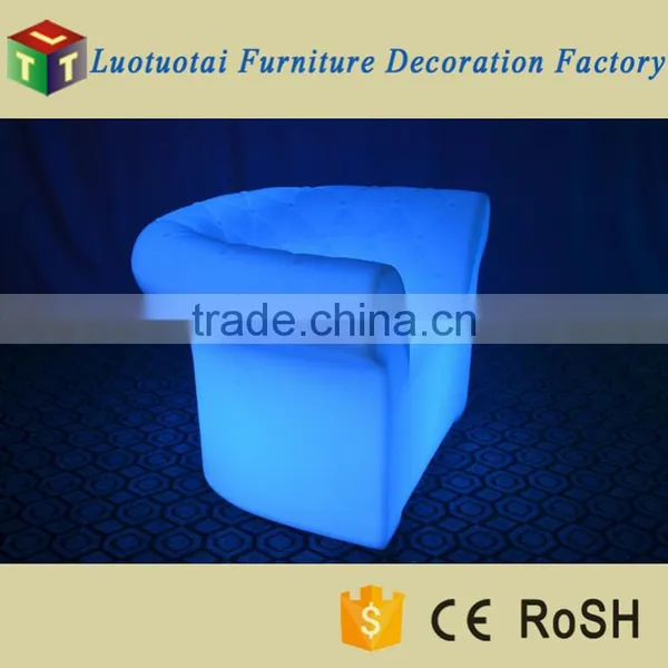 Plastic Battery Operated Color Changing LED Light Single Sofa for Home photo-4
