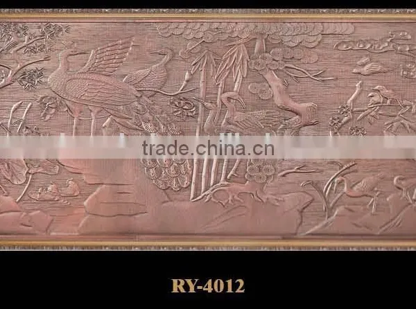 Customed Design Luxury Antique Aluminum Wall Mural Decoration photo-5
