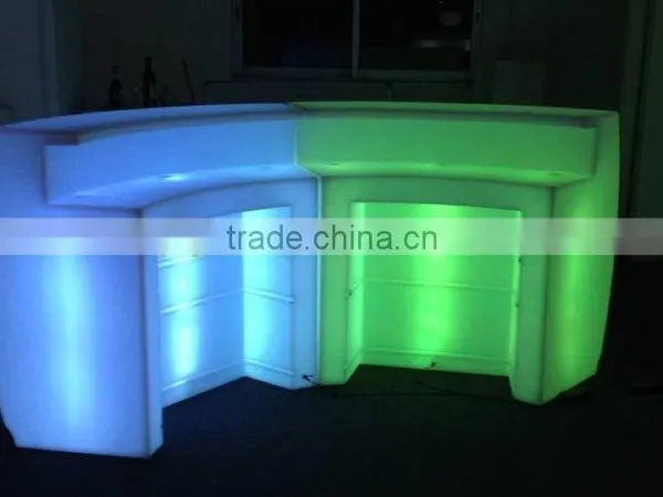 YiGui Fashionable Combined Plastic Base Led Illuminated Bar Furniture photo-5