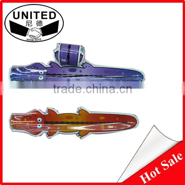 OEM Souvenir Promotional Gift Slap Bracelet Custom Design Slap Wristband photo-4