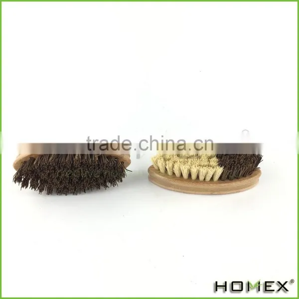 Natural Bamboo Vegetable Scrubbing Brush Homex BSCI/Factory photo-4