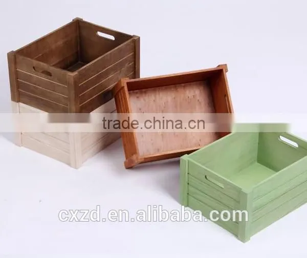 Cheap Handmade Wooden Crate photo-4