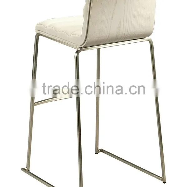 Hot Item Metal Chair Frames With White Cover High Quality Simple Style Stainless Steel Chair Frame photo-2