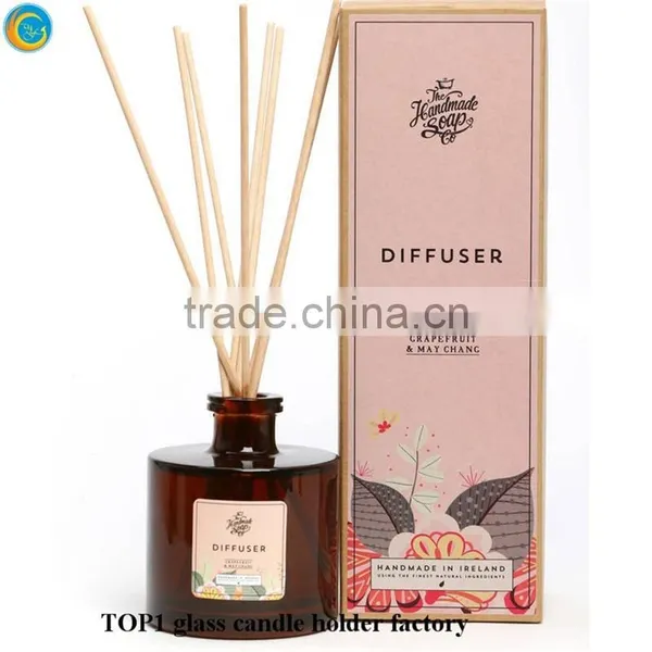 Cylinder Wine Glasses Glass Diffuser Bottle With Cork photo-4