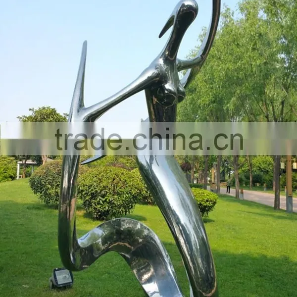 Stainless Steel Sculpture Naked Women Sitting on Ground Hebei Manufacturer photo-5