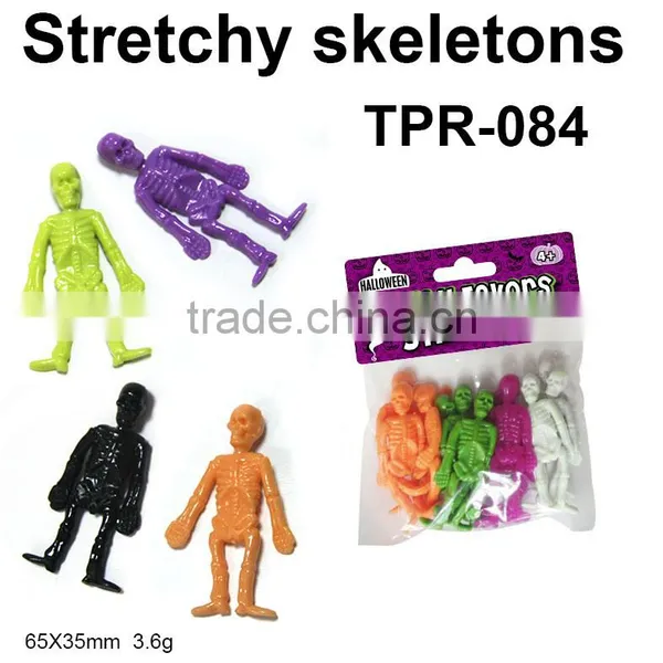 New Colorful Plastic Stretchy Skeletons Toys photo-2