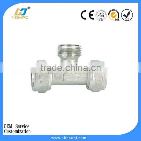 Brass Cross 4-way Pipe Fitting,sanitary Pex Fitting photo-5