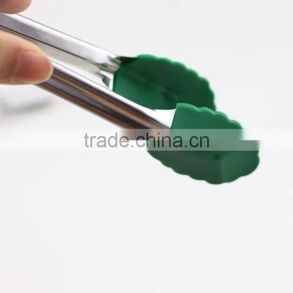 Heat Resistant Silicone Food Tongs Kitchen Tongs ,Silicone Function of Food Tongs photo-6