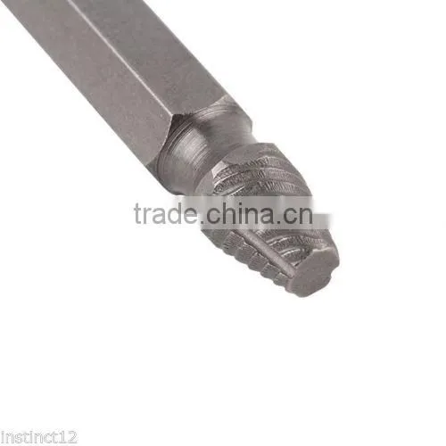 Cheap High Quality 4pcs Diffrent Size Screw Extractor Set Drill Bits Broken Damaged Bolt Remover photo-5