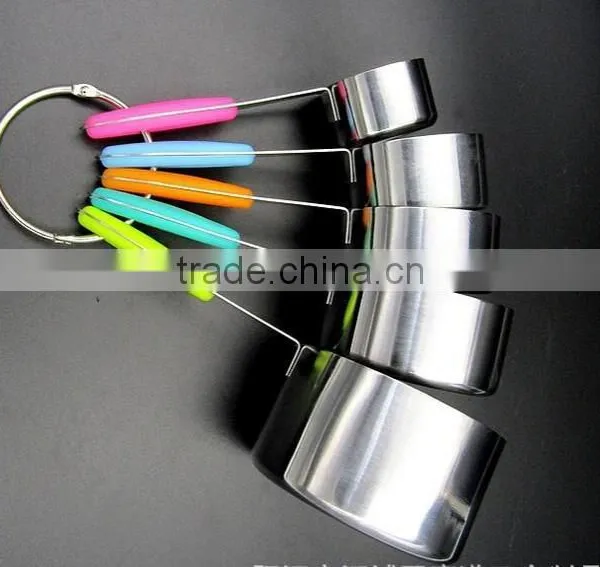 Hight Quality 5pcs Measuring Cups With Silicone Handle photo-4