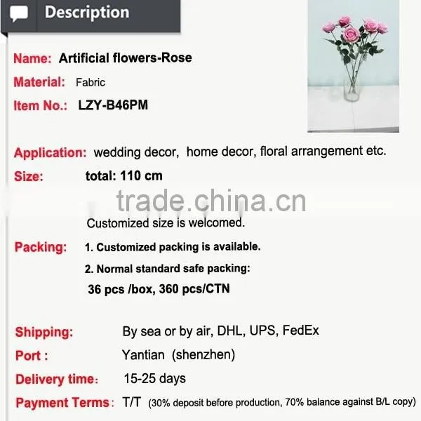 Romantic Wedding Flower Arrangement for Wedding and Valentine Rose Flower photo-2