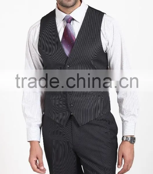2015 STRIPE NEWEST MEN 'S VEST -T/R